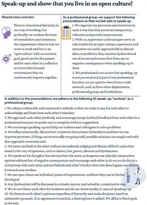 How do cultural elements shape speak-up behavior beyond the patient safety context? An interprofessional perspective in an obstetrics and gynecology department